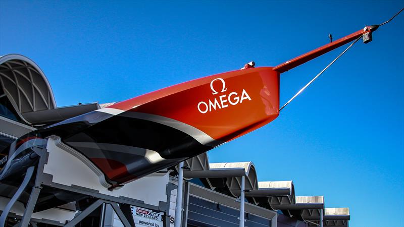 Omega has been a long-time Emirates Team NZ sponsor photo copyright Richard Gladwell taken at Royal New Zealand Yacht Squadron and featuring the AC75 class