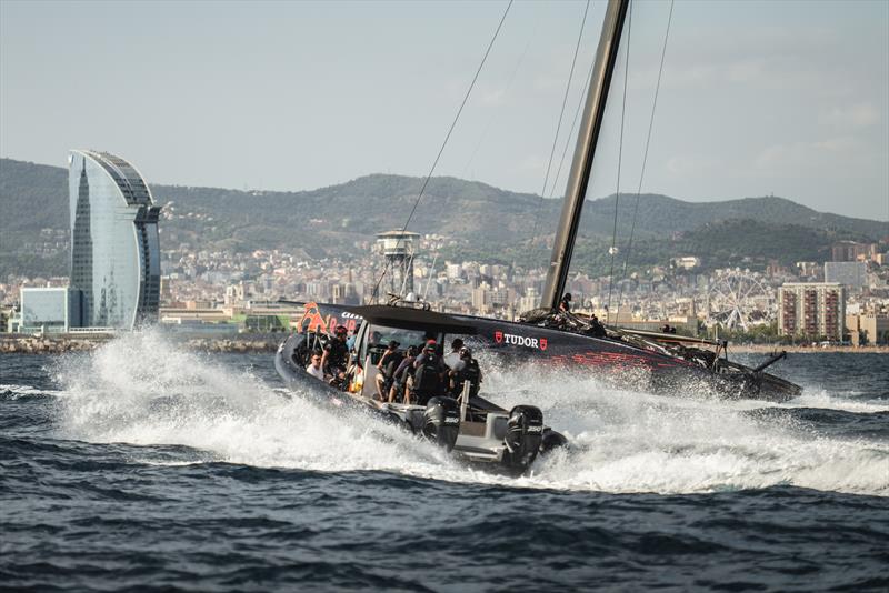 America's Cup Recon - Alinghi Red Bull Racing - B1 - AC75 - D9 - September 2022 - photo © Alex Carabi / America's Cup