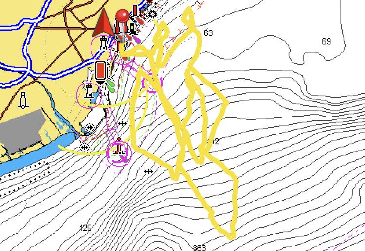 GPS track - Alinghi RBR - Oct 5, 2022 - Barcelona photo copyright AC37 Joint Recon taken at Société Nautique de Genève and featuring the AC75 class