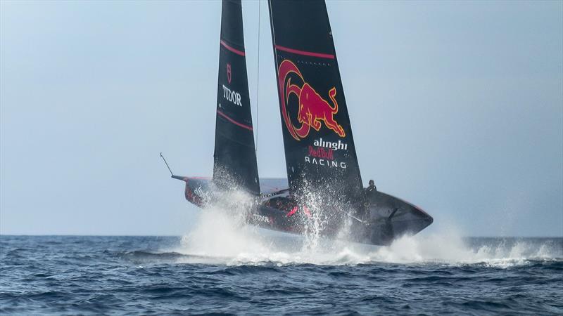 Alinghi Red Bull Racing -  AC75 - November 14, 2022 - Barcelona photo copyright Alex Carabi / America's Cup taken at Société Nautique de Genève and featuring the AC75 class