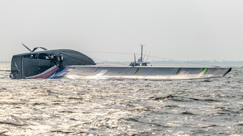 American Magic -  Patriot - AC75 - December 14, 2022 - Pensacola, Florida photo copyright Paul Todd/America's Cup taken at New York Yacht Club and featuring the AC75 class