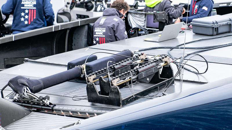 American Magic - AC75 - Day 59 - Barcelona - December 13, 2023 - photo © Ugo Fonolla / America's Cup