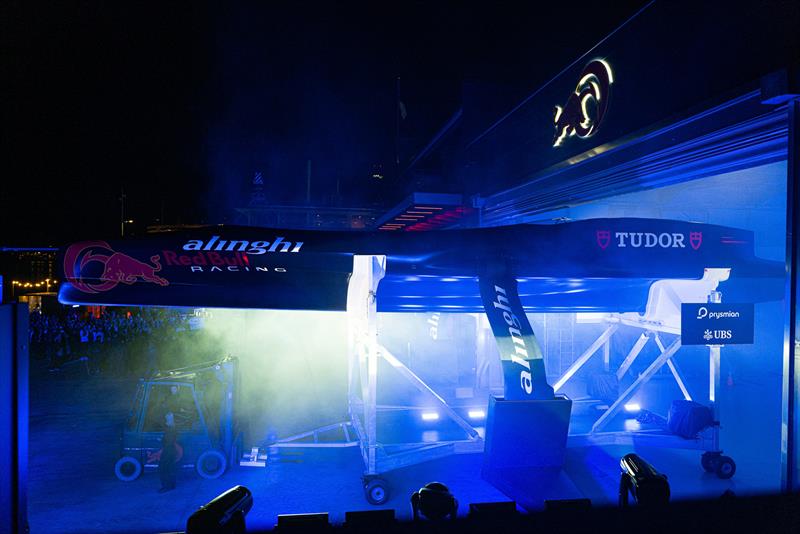 Alinghi Red Bull Racing, Day 0 of AC75 Boat One, New AC75 unveiling ceremony in Barcelona - April 5, 2024 - photo © Ugo Fonolla / America's Cup