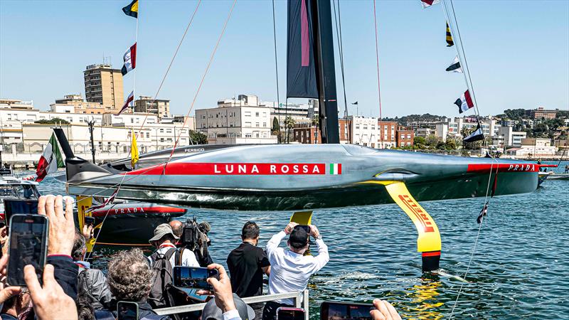 Luna Rossa Prada Pirelli - AC75 - Cagliari, Sardinia - April 13, 2024 - photo © AC37 Joint Recon Team