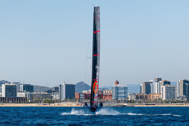 Alinghi Red Bull Racing- AC75 - Day 6 - April 24, 2024 - Barcelona - photo © Ugo Fonolla / America's Cup