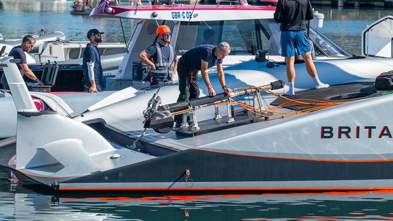 INEOS Britannia - AC75 - May 8, 2024 - Barcelona - photo © Job Vermeulen / America's Cup