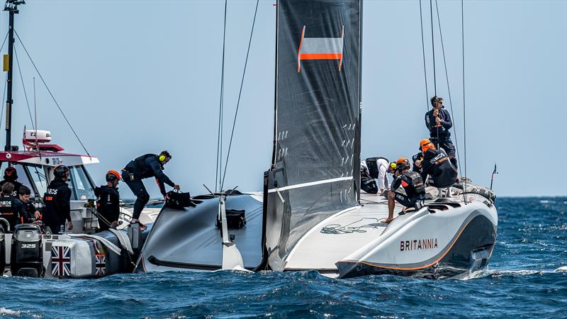 INEOS Britannia - AC75 - Day 15 - May 22, 2024 - Barcelona - photo © Job Vermeulen / America's Cup