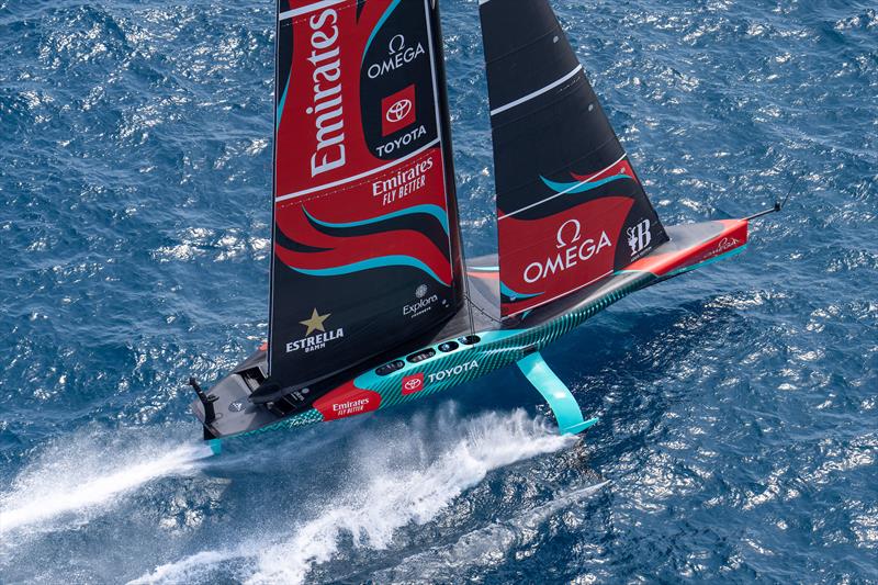 August 25, 2024. Louis Vuitton Preliminary Regatta, Race Day 4.Emirates Team NZ, winners of the America's Cup - photo © Ian Roman / America's Cup