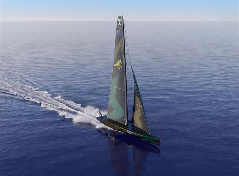 Team Australia AC75 - photo © Team Australia Challenge