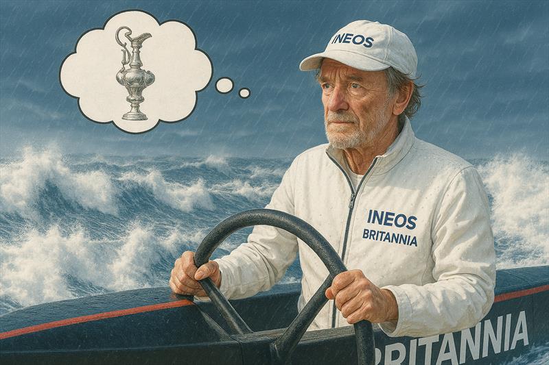INEOS Britannia boss, Jim Ratcliffe has faced some storms ashore and afloat since Barcelona - photo © Richard Gladwell - Sail-World.com/nz
