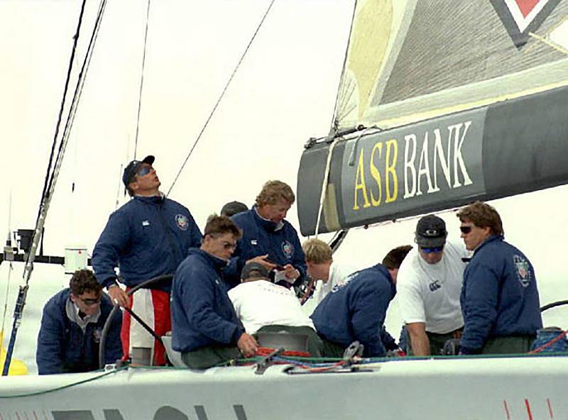 1995 America's Cup - Jim Close was the Starboard Trimmer aboard TAG Heuer - photo © Chris Dickson