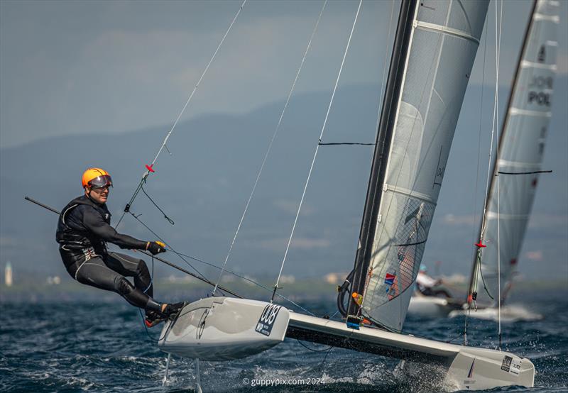 Multiple Classic Champion, and Olympic medallist Andrew Landenberger, AUS 308, will be the one they are all needing to beat - this year he is on the latest Scheurer G8 Classic in its first outing in a major competition - photo © Gordon Upton / www.guppypix.com