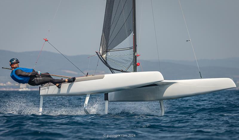 Emmanuel Dode, FRA 2, has a tendency of raising his game at big events when his training comes good - photo © Gordon Upton / www.guppypix.com