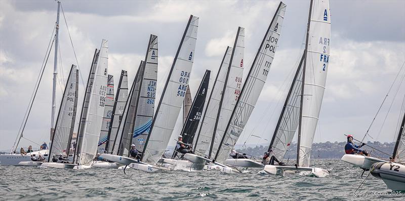 Day 1 - A-Class Catamaran World Championship - Milford - New Zealand - November 11, 2025 - photo © Gordon Upton / www.guppypix.com