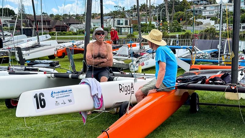 Steve Ashley 0 16 (NZL) - Day 1 - 2025 Predictwind A-Class World Championships - November 11, 2025 - Milford NZ - photo © Richard Gladwell - Sail-World.com/nz