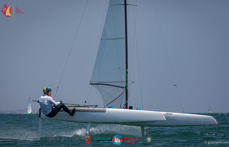 A Class Catamaran Europeans Day 4 - New to the class, the Nacra Olympic sailor Emil Järrad is transitioning brilliantly into this fleet - photo © Gordon Upton / www.guppypix.com