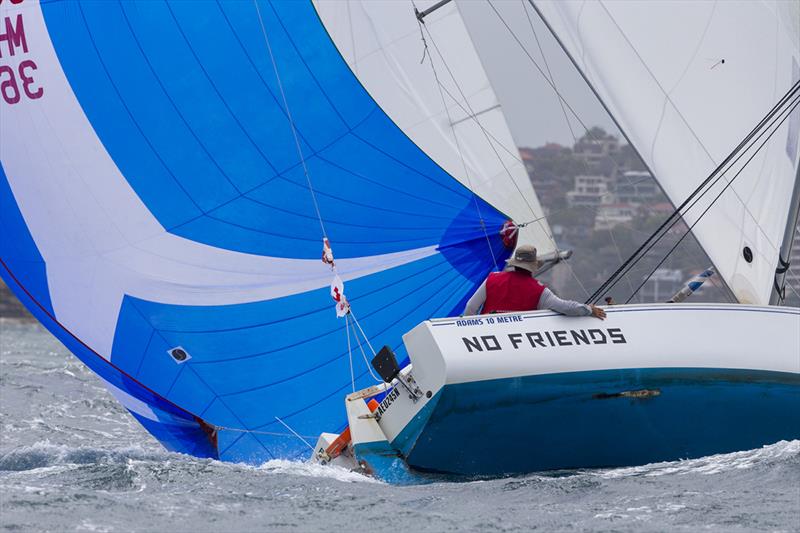 No Friends - no wonder - 2018 Sydney Harbour Regatta - photo © Andrea Francolini