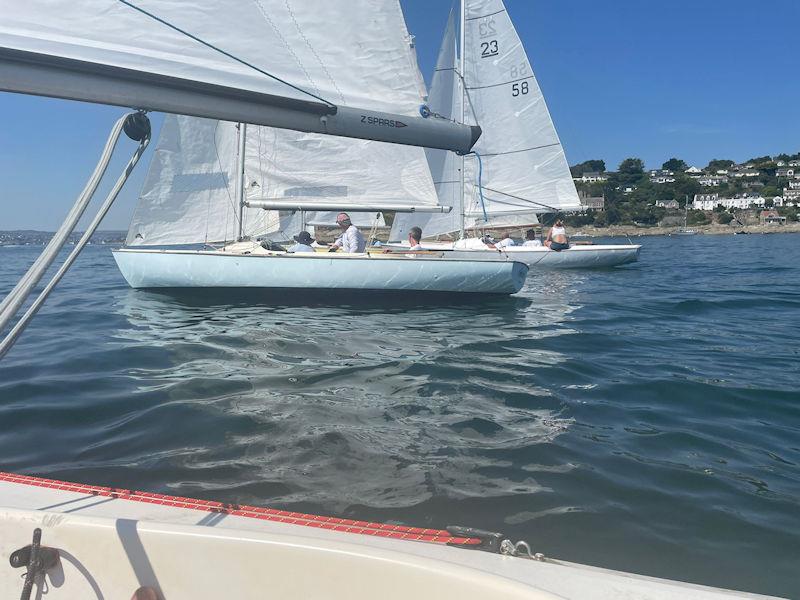 Polyphemus and Troy at Falmouth Week 2022 photo copyright John Howard taken at  and featuring the Ajax class