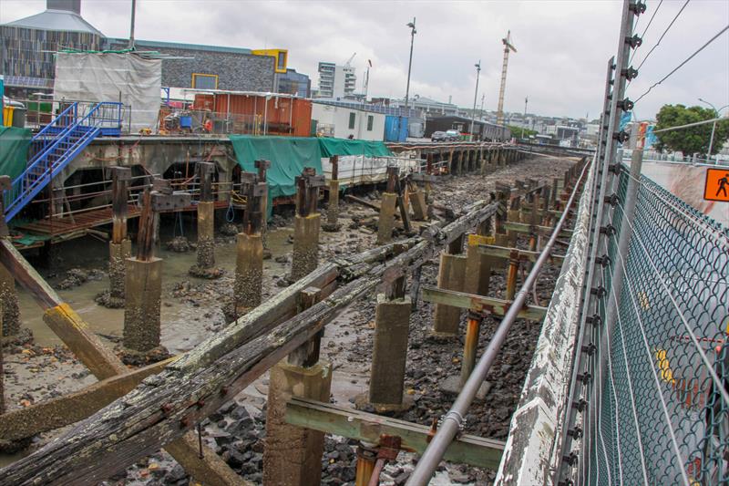 Wynyard Wharf requires considerable repair to be suitable for use - America's Cup Bases, Auckland, March 8, 2019 - photo © Richard Gladwell