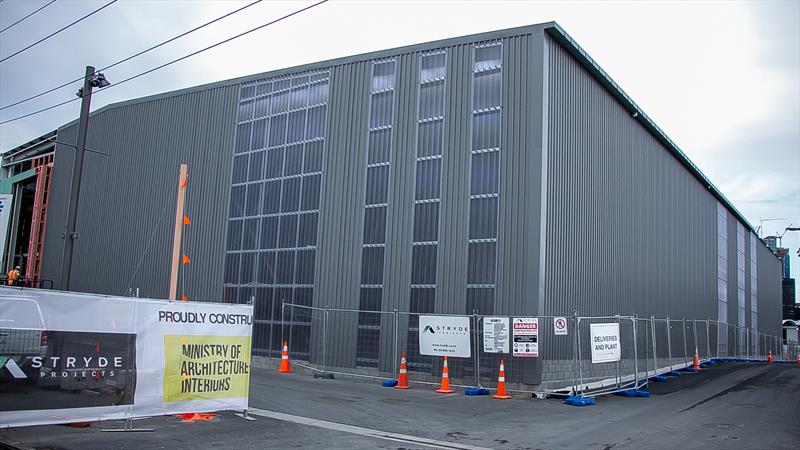 INEOS Team UK's base is closed in - America's Cup Bases - Auckland - June 16, 2020 - photo © Richard Gladwell / Sail-World.com