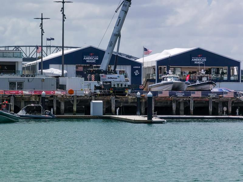 American Magic base - Auckland - January 18, 2021 - America's Cup 36 - photo © Richard Gladwell / Sail-World.com