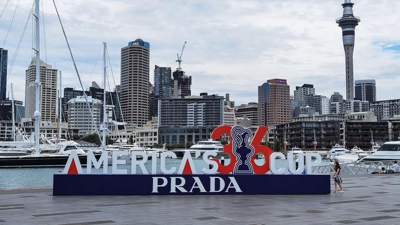 America's Cup Village, Auckland Viaduct Harbour photo copyright Richard Gladwell / Sail-World.com taken at Royal New Zealand Yacht Squadron and featuring the ACC class