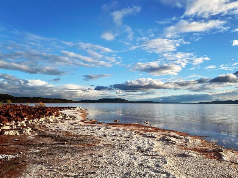 A partially dry Lake Gairdner - South Australia - photo © Mt Ive