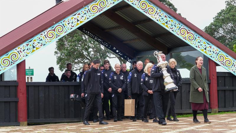 Emirates Team New Zealand and Ngati Whatua Orakei - September 29, 2022 photo copyright Emirates Team New Zealand taken at Royal New Zealand Yacht Squadron and featuring the ACC class