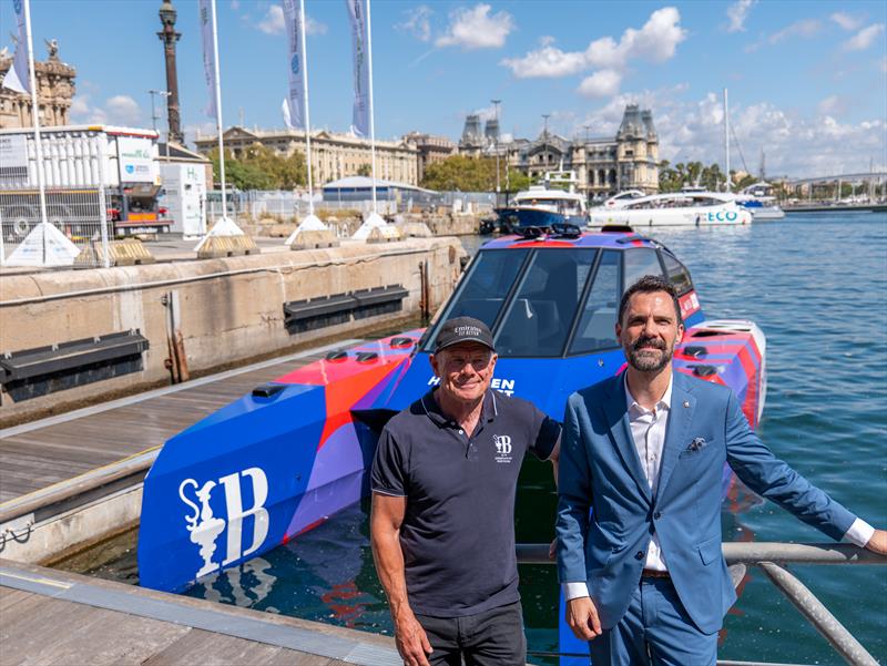 Emirates Team NZ and America's Cup Event have announced new partnerships involving the hydrogen powered Chase Zero photo copyright Emirates Team New Zealand taken at Royal New Zealand Yacht Squadron and featuring the ACC class