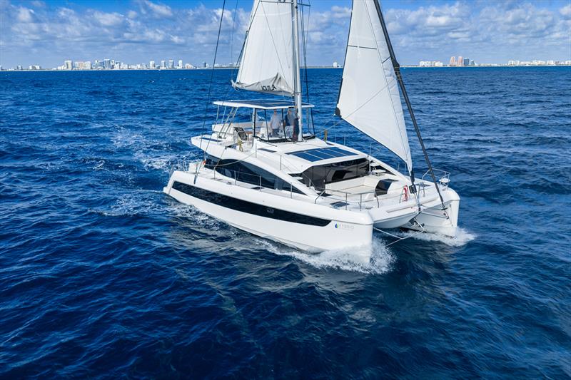 The 50 Sail has been awarded the International Multihull Show Premiere Award - photo © Aquila Catamarans
