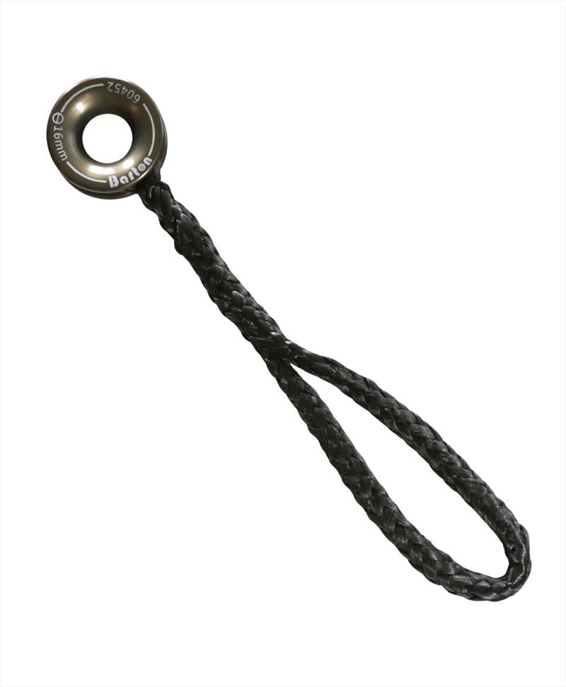 Low Friction Ring on a D12 SK75 Dyneema Strop - photo © Barton Marine