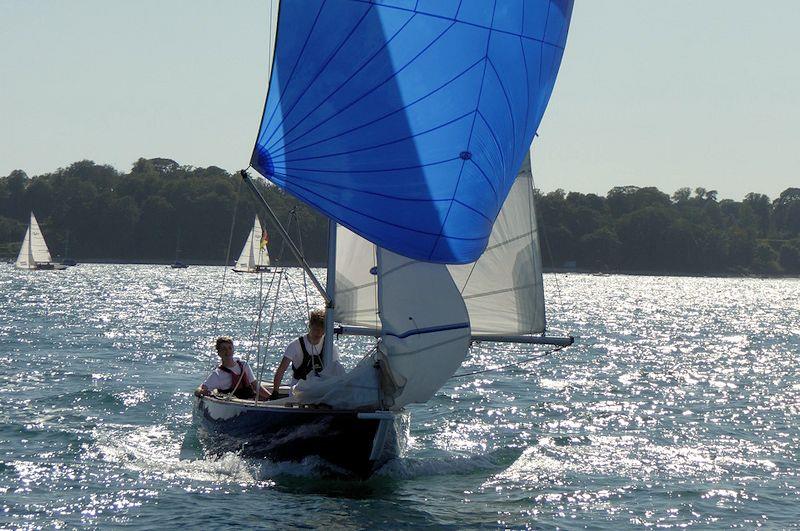 Racing in the Bembridge SC and Sea View YC Regattas 2021 photo copyright Jonathan Nainby-Luxmoore taken at Bembridge Sailing Club and featuring the Bembridge One Design class