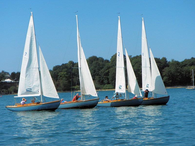 Bembridge classes racing on 2 August - photo © Mike Samuelson