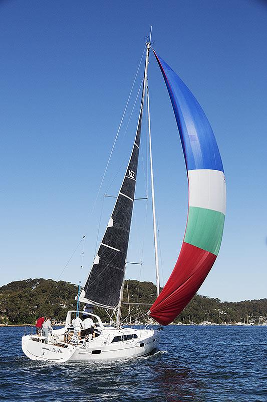 The newly launched Beneteau Oceanis 41.1 Performance showed everyone a clean pair of heels up and down Pittwater. - photo © John Curnow