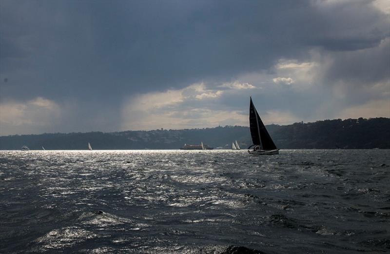 The ‘change' was colourful, but had no real venom, as Freedom sails along peacefully photo copyright John Curnow taken at  and featuring the Beneteau class