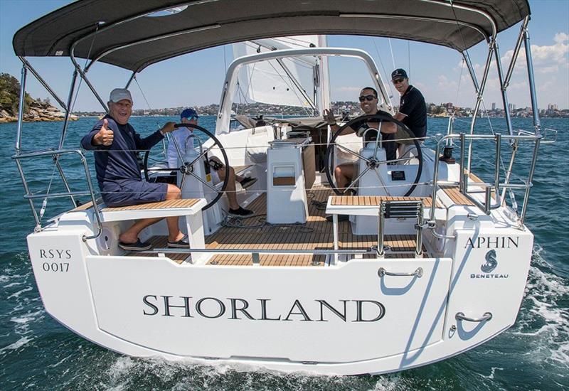 Just two weeks old – Phillip Holt's Oceanis 38.1, Shorland photo copyright John Curnow taken at  and featuring the Beneteau class