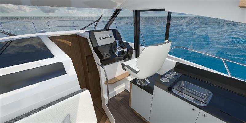 Antares 11 interior photo copyright Beneteau taken at  and featuring the Beneteau class