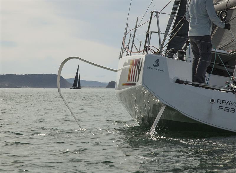 Yes indeed. it is most certainly my old friend - Beneteau's Figaro 3 photo copyright John Curnow taken at Royal Prince Alfred Yacht Club and featuring the Beneteau class