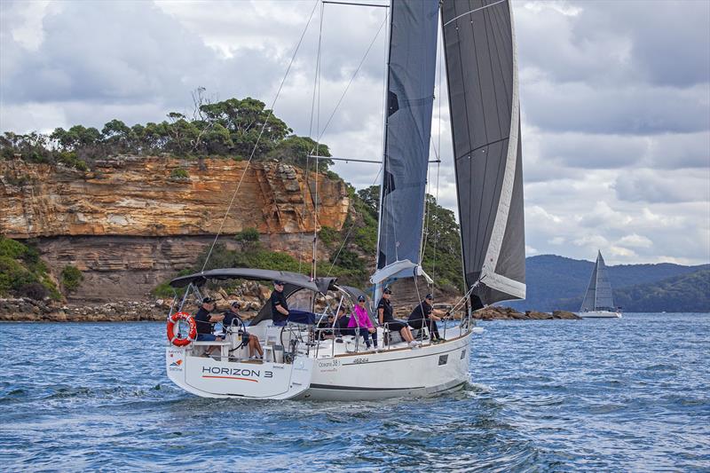 The Oceanis 38.1, Horizon 3, owned and sailed by Flagstaff Marine's Founder, Graham Raspass - photo © John Curnow
