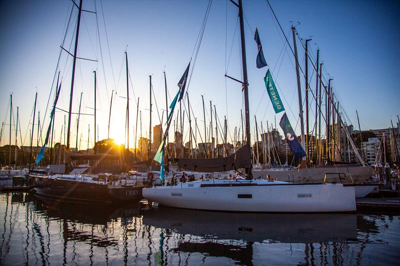 The Beneteau First Experience was held the day before and here the First 53 and First 44 dazzle in the twilight - 2025 Beneteau Cup - photo © John Curnow
