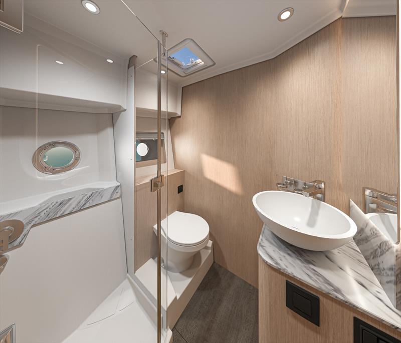 Swift Trawler 43 Flybridge - Rendering photo copyright Groupe Beneteau taken at  and featuring the Beneteau class