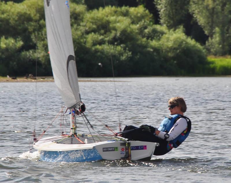 British Moth Nationals 2023 at Hollowell photo copyright Stewart Elder taken at Hollowell Sailing Club and featuring the British Moth class