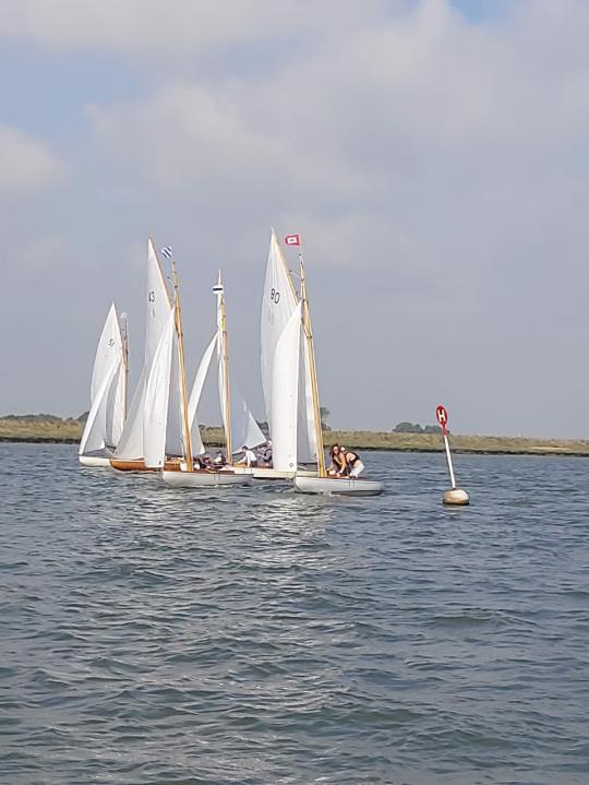 Broads One Design weekend at Aldeburgh photo copyright AYC taken at Aldeburgh Yacht Club and featuring the Broads One Design class