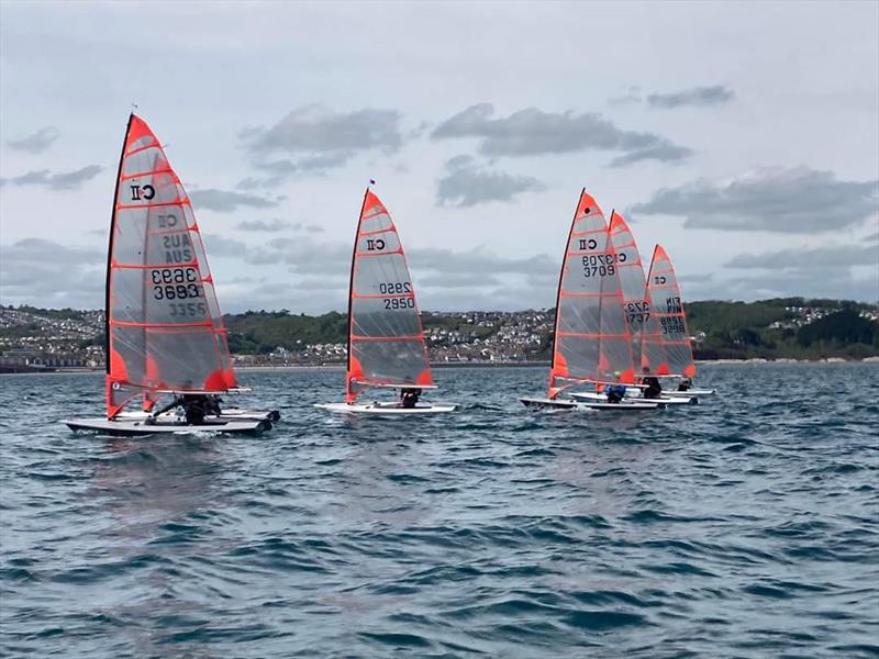 Byte Nationals at Paignton photo copyright Dan Sears taken at Paignton Sailing Club and featuring the Byte class