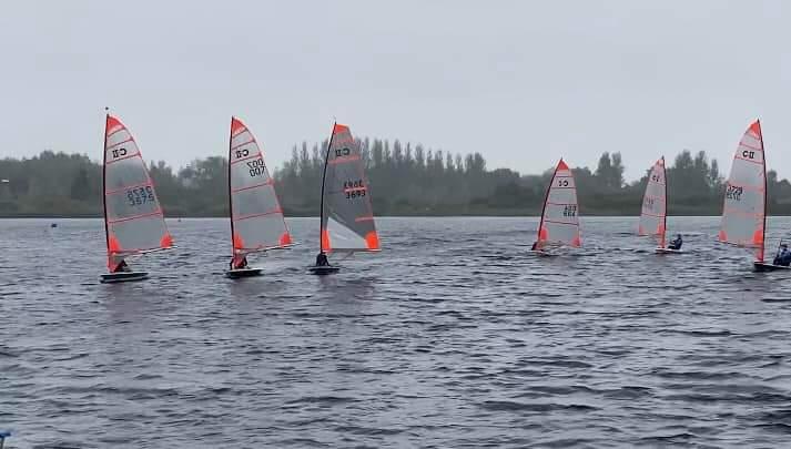 Byte Inlands 2023 at Bowmoor photo copyright Louise Carr taken at Bowmoor Sailing Club and featuring the Byte class