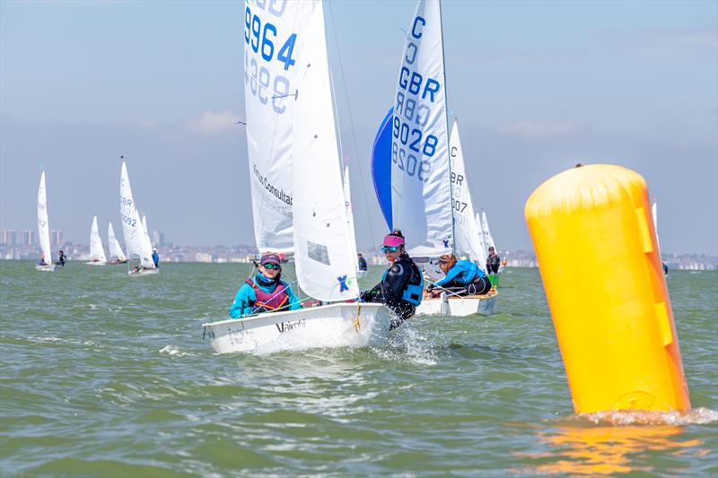 Cadet third Worlds Team Selector at Isle of Sheppey photo copyright Corinne Whitehouse / UKNCCA taken at Isle of Sheppey Sailing Club and featuring the Cadet class