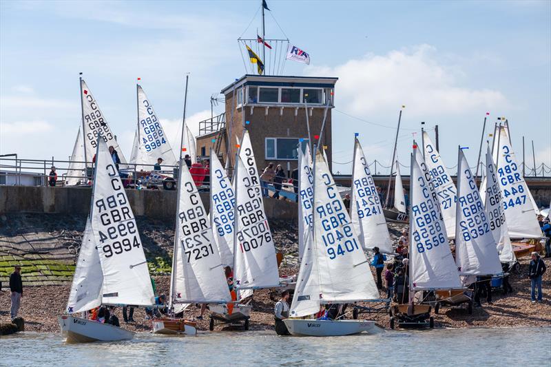 Cadet third Worlds Team Selector at Isle of Sheppey photo copyright Corinne Whitehouse / UKNCCA taken at Isle of Sheppey Sailing Club and featuring the Cadet class