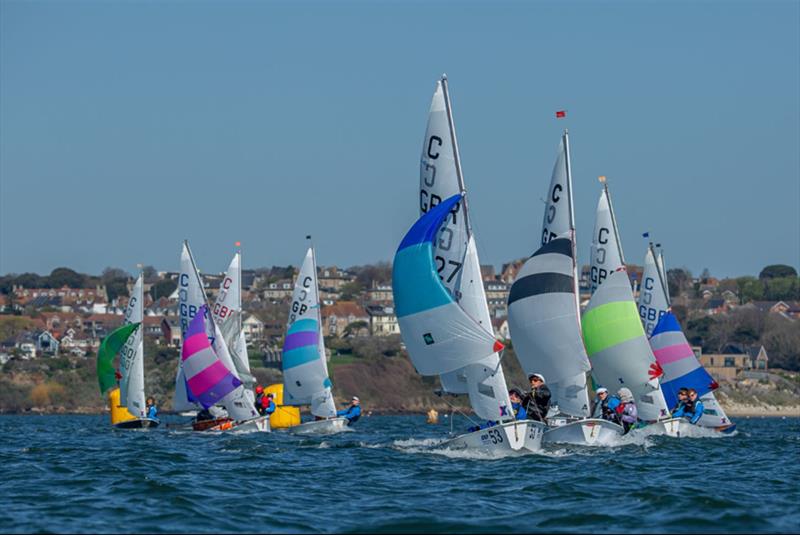 Cadet Alf Simmonds Trophy in Portland Harbour - photo © Tim Hampton Photography