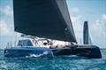 Layla on day 1 of the Caribbean Multihull Challenge
