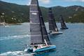 Adrian Lee's HH66 Lee Overlay Partners 3 (ex Nemo) at the start of the 2024 Round Tortola Race